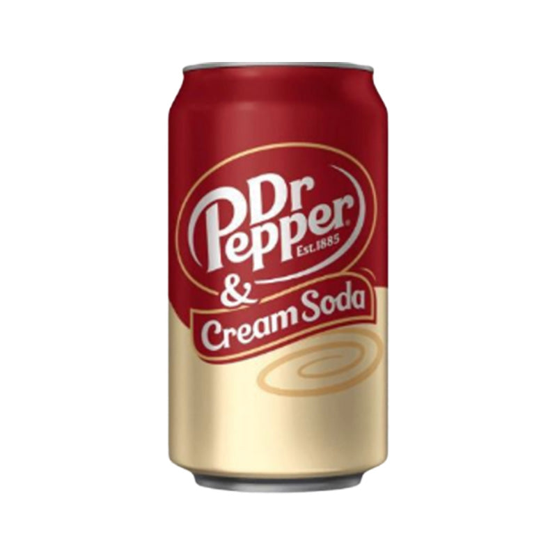 Dr Pepper Cream Soda 355ml USA LABELS RRP £1.99