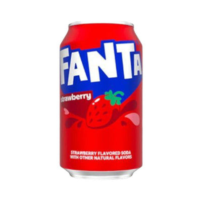 Fanta Strawberry 355ml USA LABELS RRP £1.99