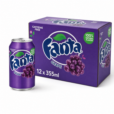 Fanta Grape 355ml USA Box