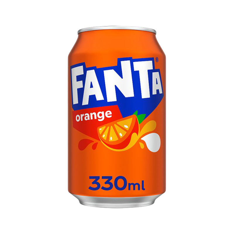 Fanta (UK) 330ml Orange Box