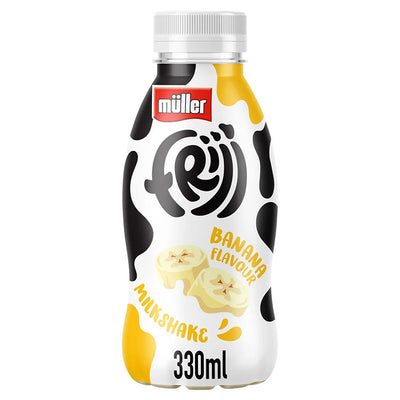 Muller Frijj Milkshake 330ml Banana Box