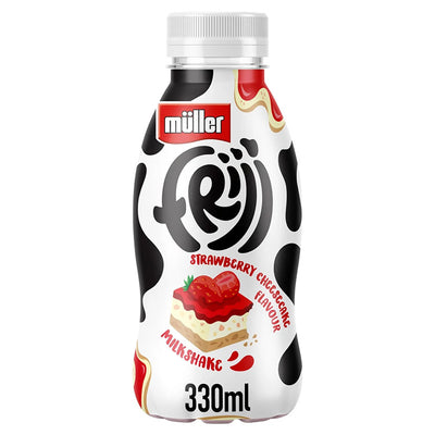 Muller Frijj Milkshake 330ml Strawberry Cheesecake Box