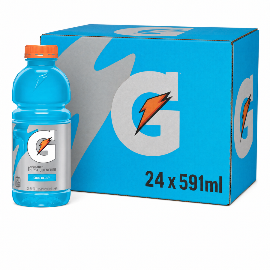 Gatorade Thirst Quencher 591ml Cool Blue Box