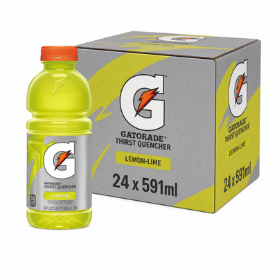 Gatorade Thirst Quencher 591ml Lemon Lime Box