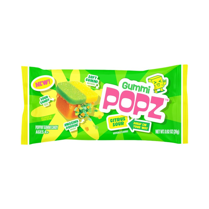 Gummi Popz 26g Citrus Sour Box
