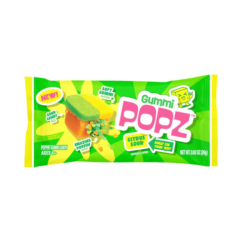 Gummi Popz 26g Citrus Sour Box