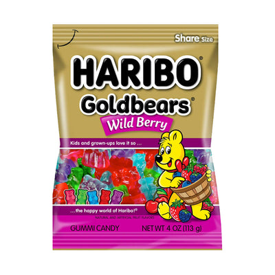 Haribo Gold Bear Wild Berry 142g Box