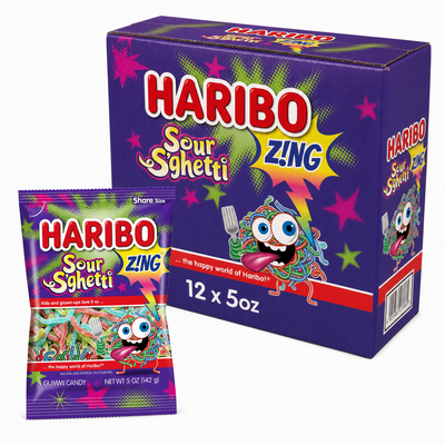 Haribo Sour S'Ghetti 5oz Box