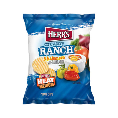 HERR'S 6oz Creamy Ranch & Habanero Box