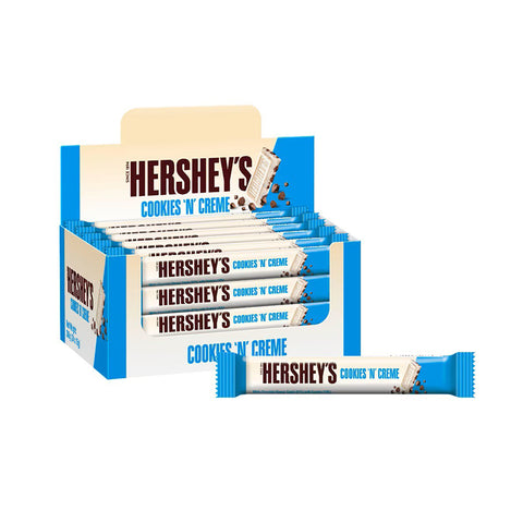 Hersheys Cookies N Creme Treat Bar 15g Box