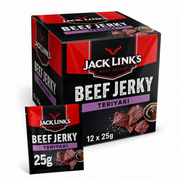 Jack Links Beef Jerky Teriyaki 25gm Box