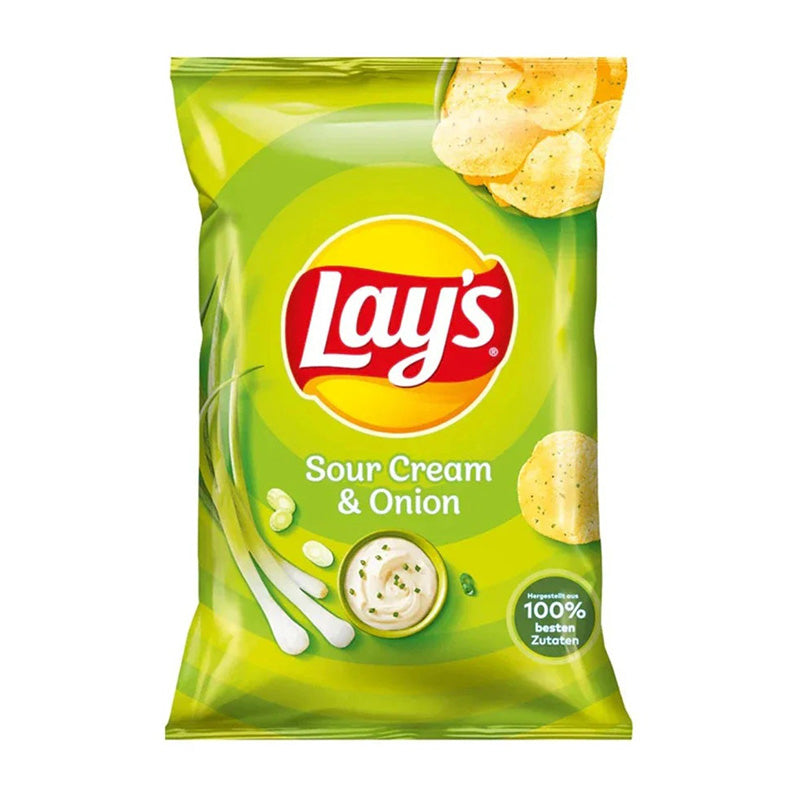 Lays 150g Sour Cream And Onion Box