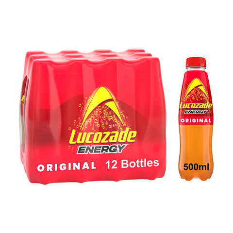 Lucozade Energy 500ml Original Box