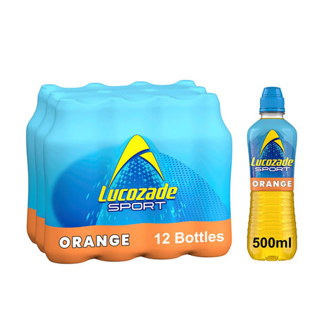 Lucozade Sport 500ml Orange Box