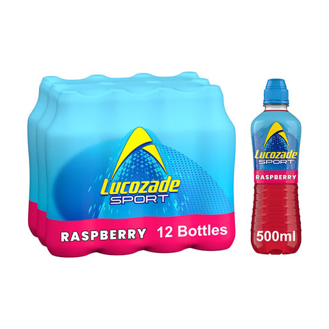 Lucozade Sport 500ml Raspberry Box
