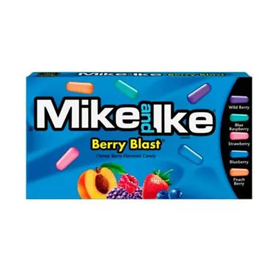 Mike & Ike Theatre Box Berry Blast - 120g Box