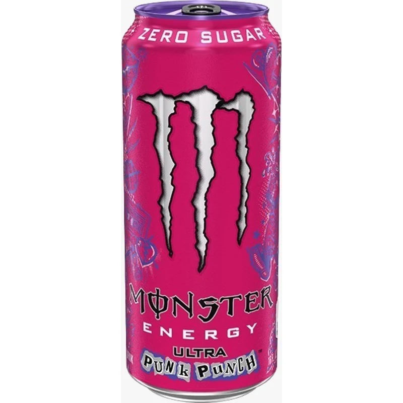 Monster Energy Zero Sugar 473ml Ultra Punk Punch Box