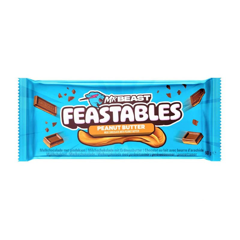MrBeast Feastables Peanut Butter 60g