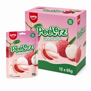 Peelerz Gummy Lychee 65g Box