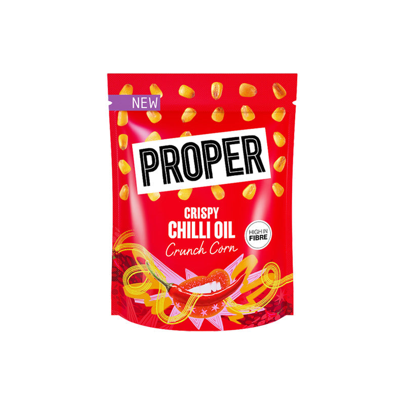 Proper Crispy Chilli Oil Crunch Corn 125g Box