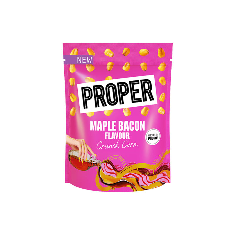 Proper Maple Bacon Crunch Corn 125g Box