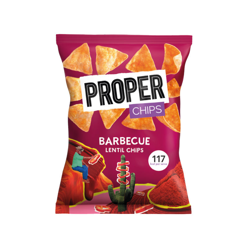 Proper Lentil Chips Barbecue Box