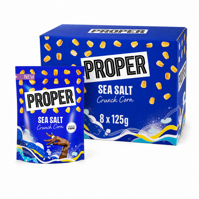 Proper Sea Salt Crunch Corn 125g Box
