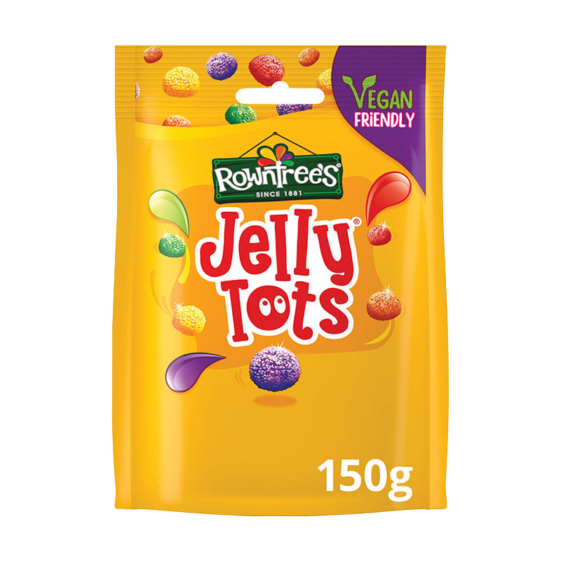 Rowntrees Jelly Tots Pouch (Vegan) 150g Box