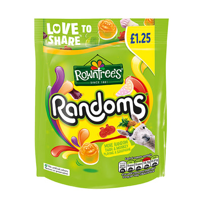 Rowntrees Randoms Pouch Bag 120g Box