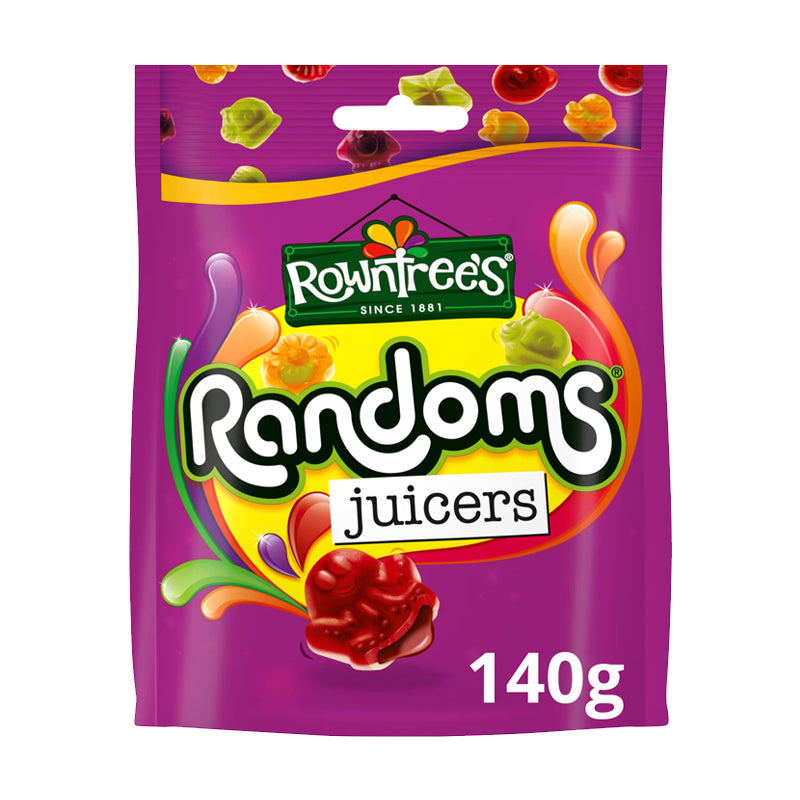 Rowntrees Randoms Juicers Pouch 140g Box