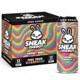 Sneak Energy Zero Sugar 500ml Sherbet Burst Box