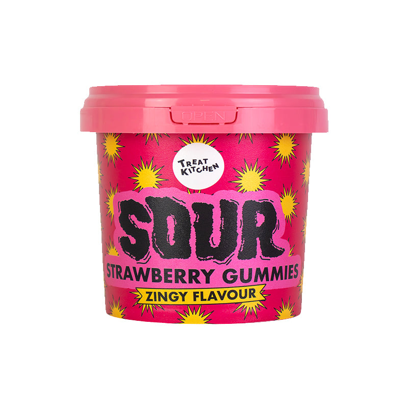Treat Kitchen Tub 150g Sour Strawberry Box