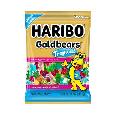 Haribo Sour Gold Tropical 5oz Box