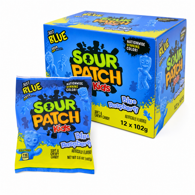 Sour Patch Kids Blue Raspberry 102g Box