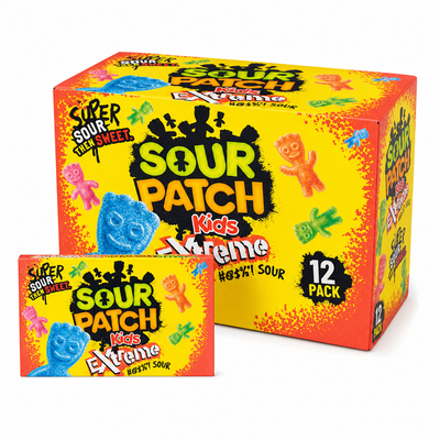Sour Patch Kids Theatre Box Extreme Box