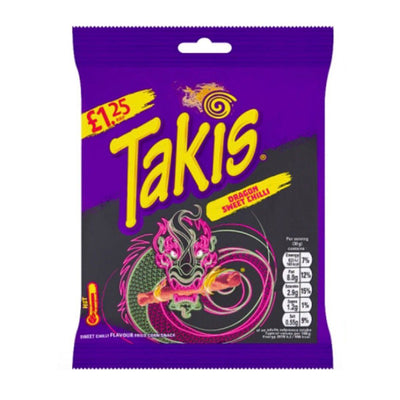 Takis 55g Dragon Sweet Chilli Box