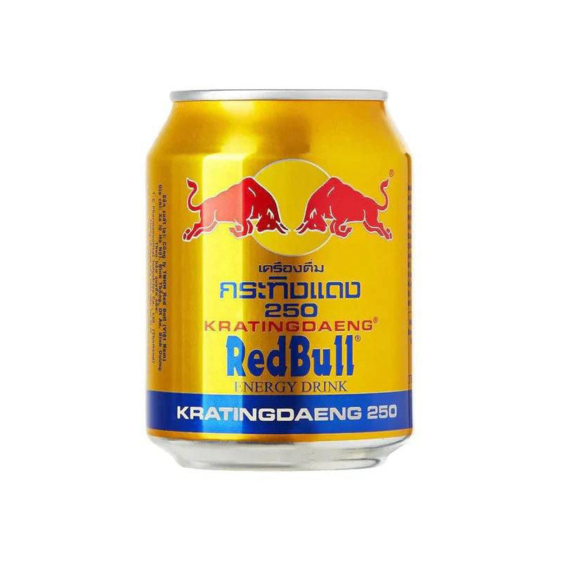 Red Bull (Thai) 250ml Krating Daeng Box