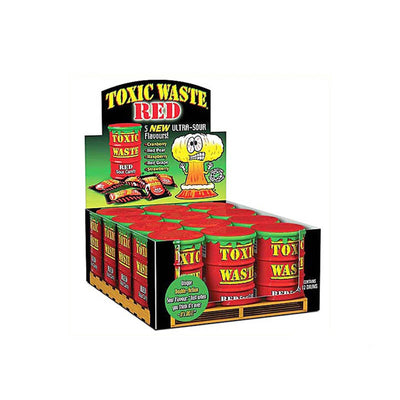 Toxic Waste Red Drum 12 Pack x 42g