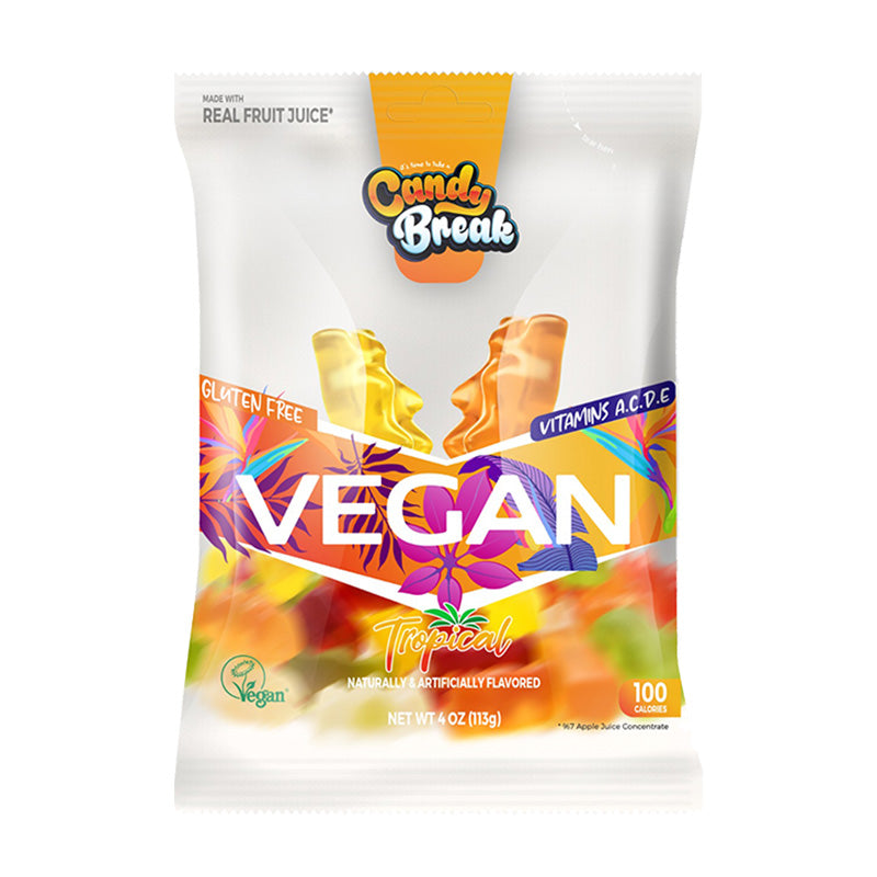 Candy (Vegan) Break Tropical 4oz Box