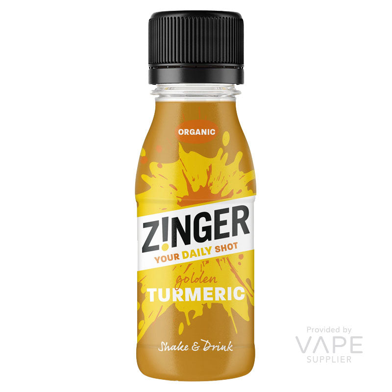 Zinger Organic Daily Shots 70ml Turmeric Box