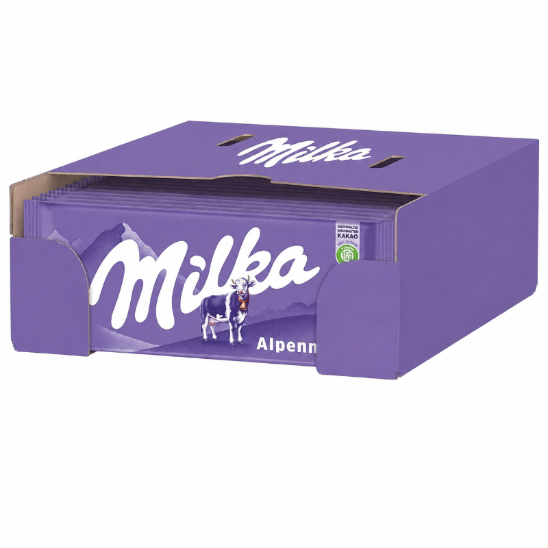 Milka Chocolate Alpine Milk Box