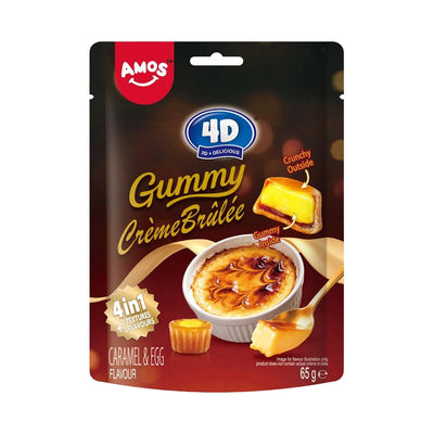 Amos 4D Dessert Series 65g Creme Brule Box