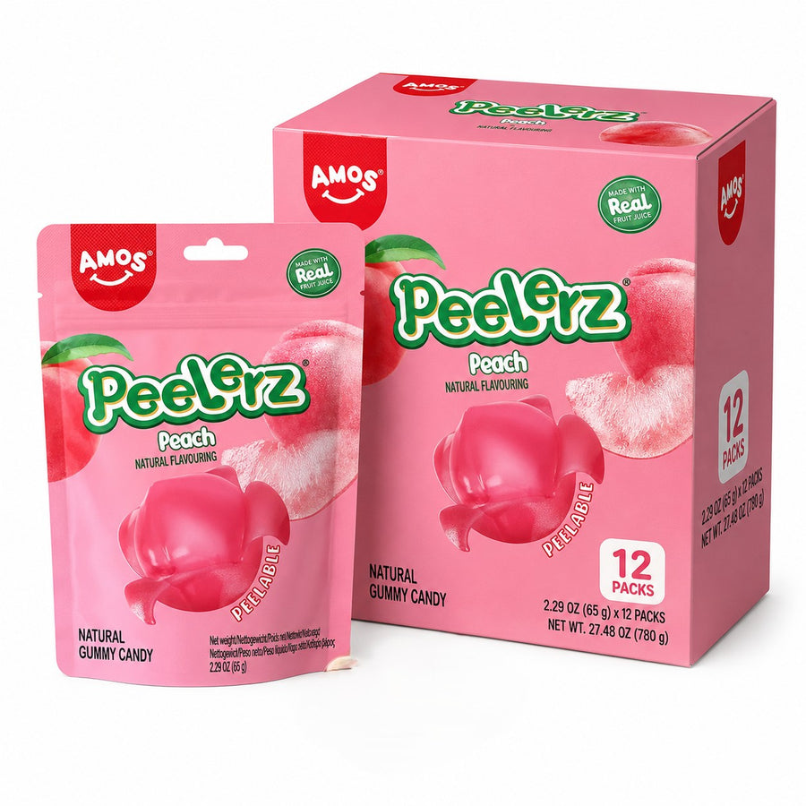 Peelerz Gummy Peach  65g Box