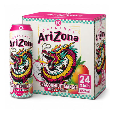 AriZona Iced Drinks Dragonfruit Mango Box