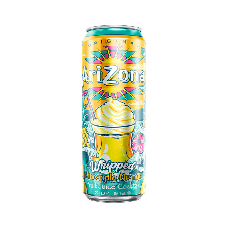 AriZona Iced Drinks Whipped Pineapple Orange Box
