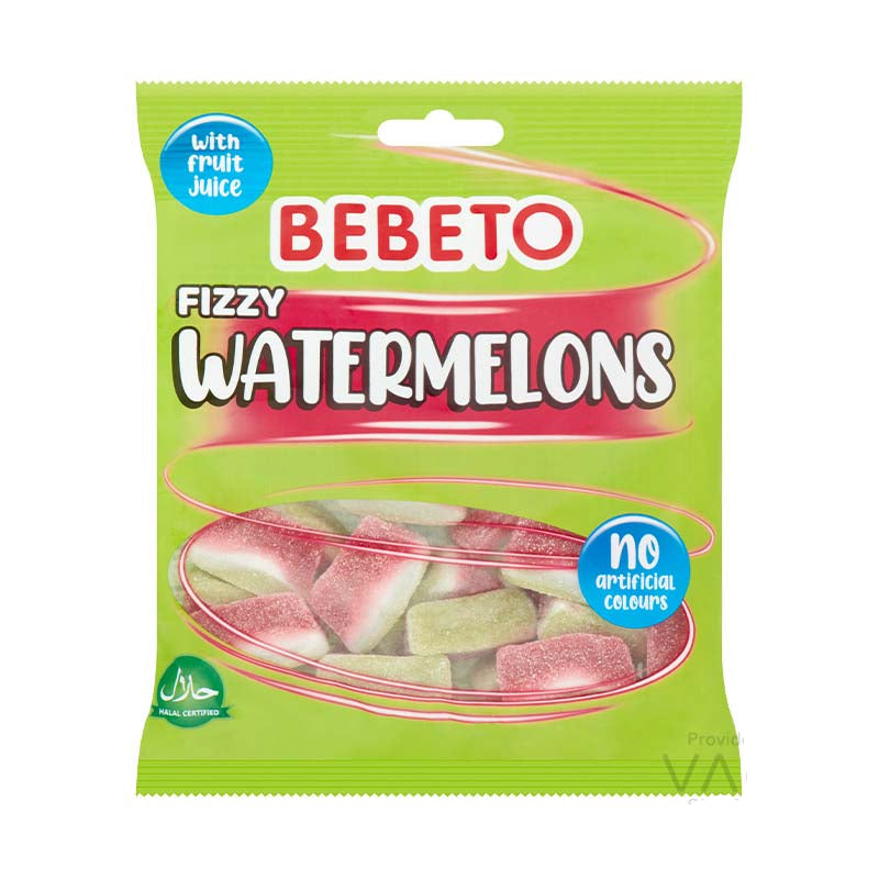 Bebeto Fizzy Watermelons 150g