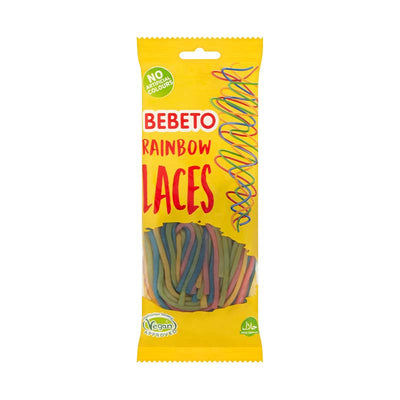 Bebeto Rainbow Laces 160g Box