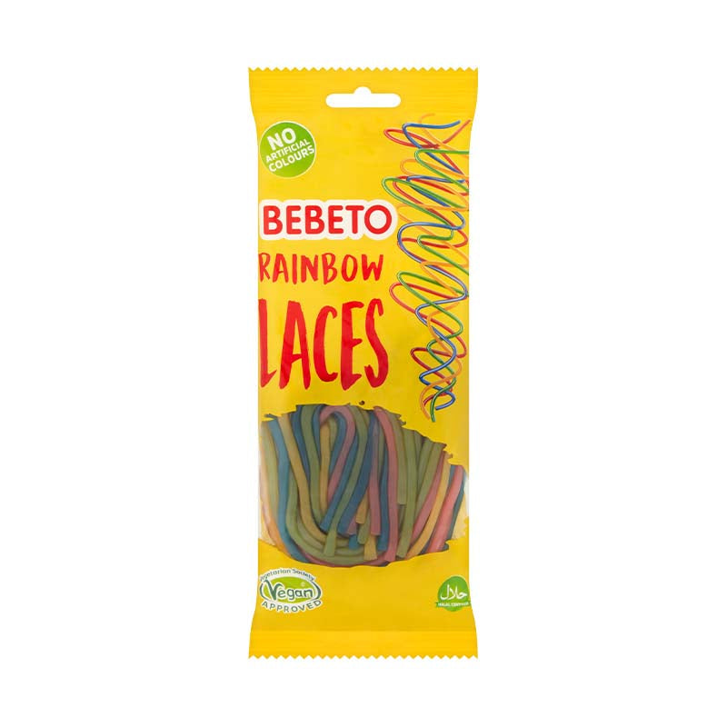 Bebeto Rainbow Laces 160g Box