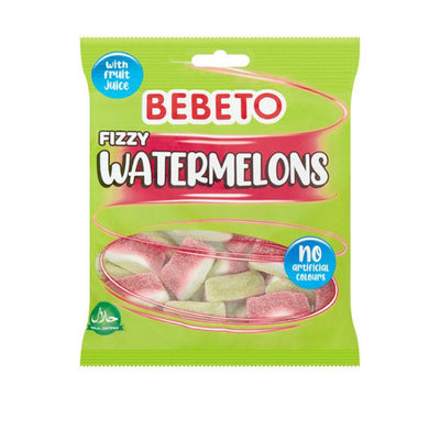 Bebeto Fizzy Watermelons 150g Box