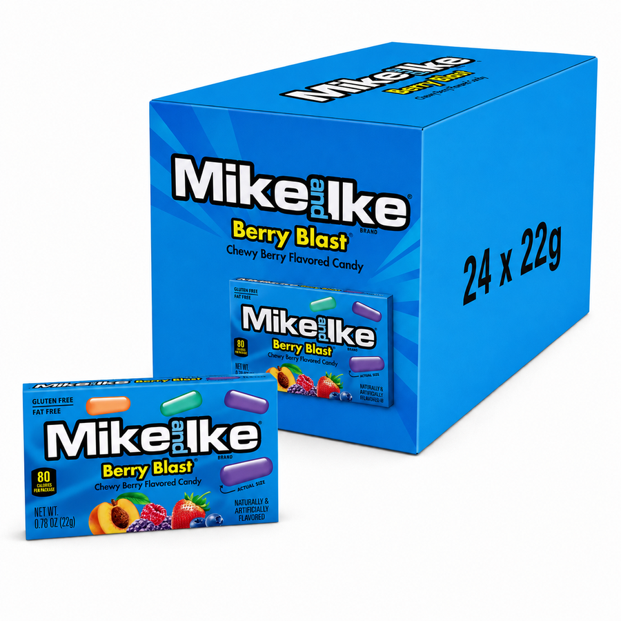 Mike & Ike Chgmkr Berry Blast 22g Box